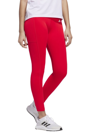 Leggings de deporte 7/8 - Rojo