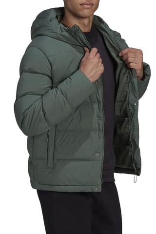 Anorak con capucha Coe - Caqui
