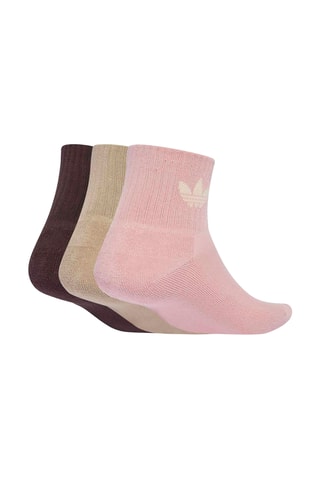 3 pares de calcetines Adicolor - Rosa