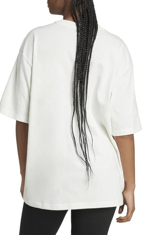 Camiseta oversize de entrenamiento Table - Blanco