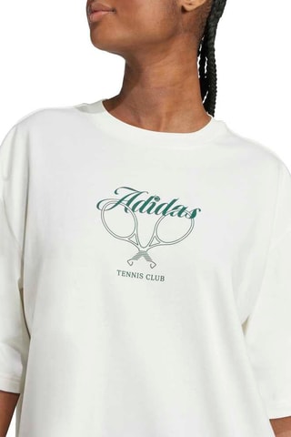 Camiseta oversize de entrenamiento Table - Blanco