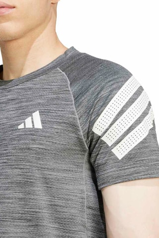 Camiseta slim fit de entrenamiento Essentials Plus - Gris