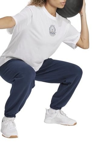 Camiseta oversize de entrenamiento Strength - Blanco
