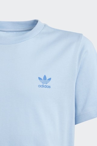 Camiseta regular fit Adicolor - Azul claro