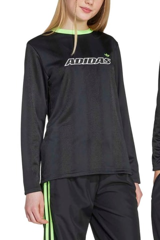 Camiseta loose Adicolor - Negro