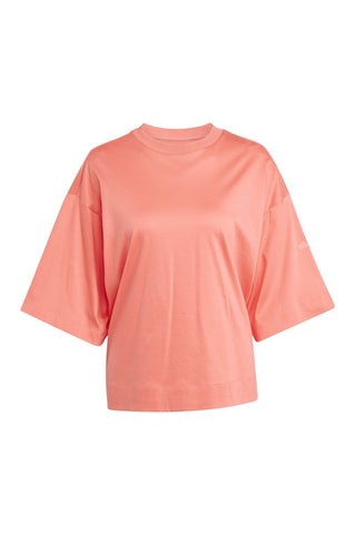 Camiseta loose Lux - Coral