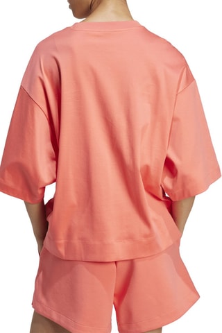 Camiseta loose Lux - Coral
