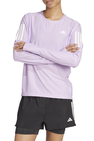 Camiseta de running Own The Run - Malva