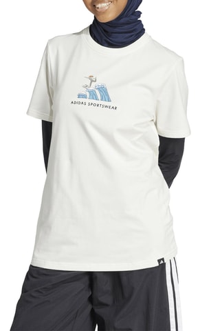 Camiseta regular fit - Crudo