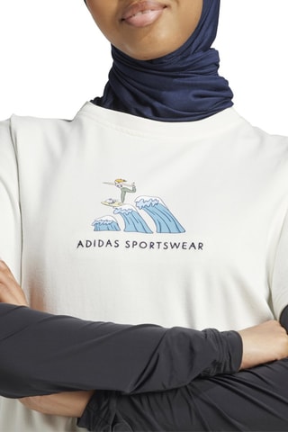 Camiseta regular fit - Crudo