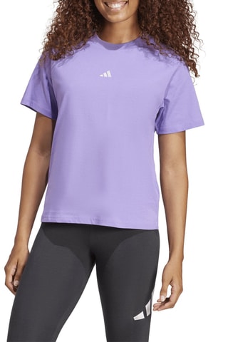 Camiseta regular fit Essentials - Violeta