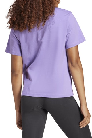 Camiseta regular fit Essentials - Violeta