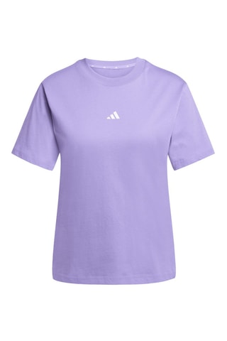 Camiseta regular fit Essentials - Violeta