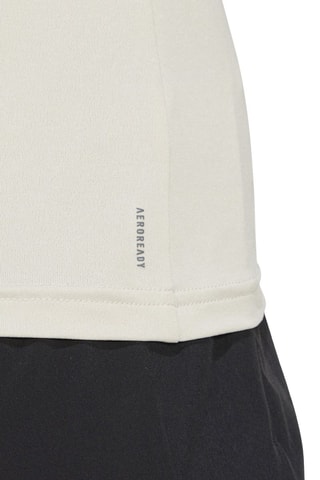 Camiseta slim fit Essentials - Crudo y blanco