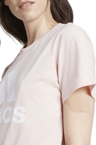 Camiseta regular fit Essentials - Rosa claro