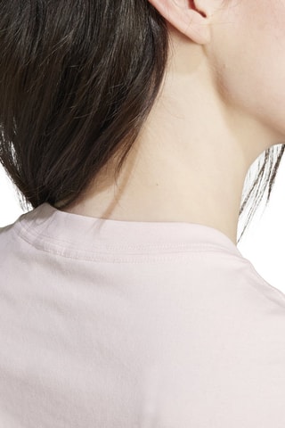 Camiseta regular fit Essentials - Rosa claro