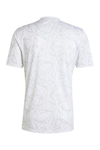 Camiseta slim fit de calentamiento Real Madrid - Blanco