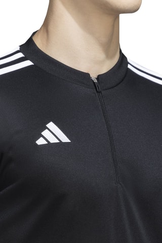 Camiseta slim fit de entrenamiento de fútbol Tiro 23 Club - Negro