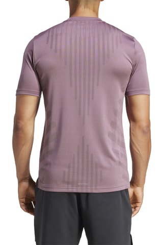 Camiseta slim fit de entrenamiento - Violeta