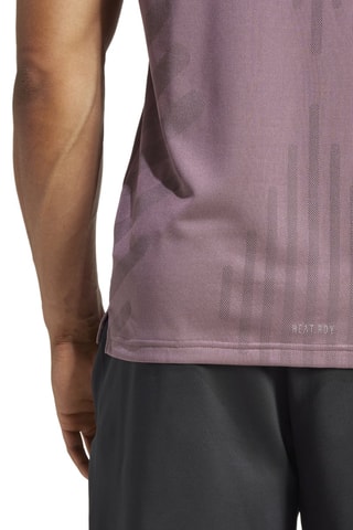 Camiseta slim fit de entrenamiento - Violeta