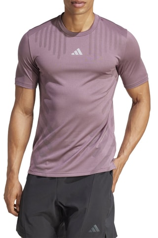 Camiseta slim fit de entrenamiento - Violeta