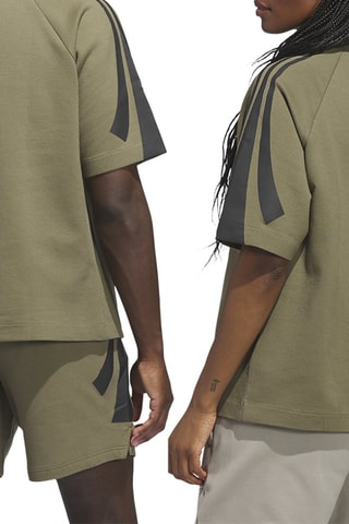 Camiseta loose de baloncesto - Caqui