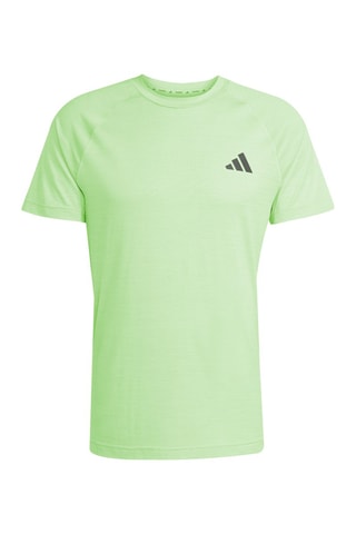 Camiseta slim fit de entrenamiento Gym+ - Verde claro