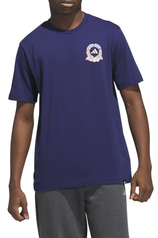 Camiseta regular fit Nostalgia City Graphic - Azul oscuro