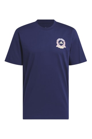 Camiseta regular fit Nostalgia City Graphic - Azul oscuro