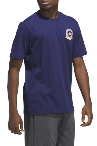 Camiseta regular fit Nostalgia City Graphic - Azul oscuro