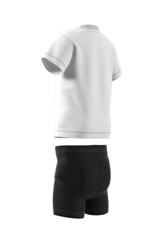 Camiseta y mallas - Blanco