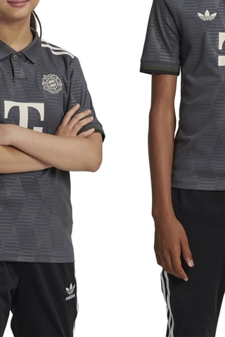 Camiseta de fútbol FC Bayern Munich - Gris oscuro