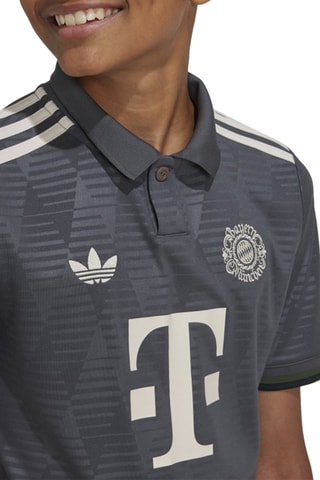 Camiseta de fútbol FC Bayern Munich - Gris oscuro