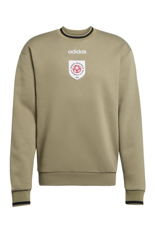 Sudadera Badge - Caqui