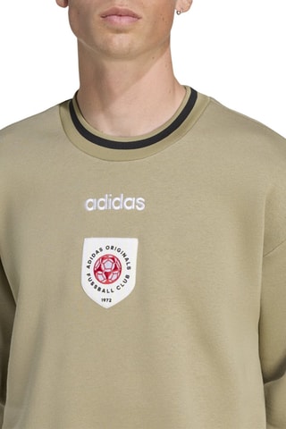 Sudadera Badge - Caqui
