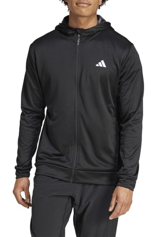 Sudadera de entrenamiento con capucha Essentials - Negro
