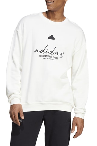 Sudadera Brand Love - Blanco