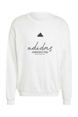 Sudadera Brand Love - Blanco