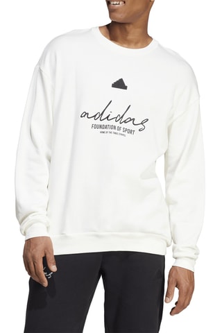 Sudadera Brand Love - Blanco