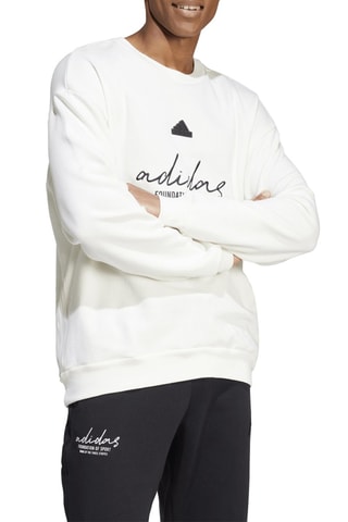 Sudadera Brand Love - Blanco