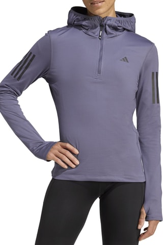 Sudadera de running Own The Run Winterized - Violeta