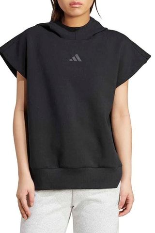 Sudadera de entrenamiento con capucha Soft Lux - Negro