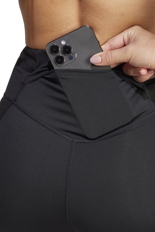 Short de senderismo de tiro alto Terrex - Negro