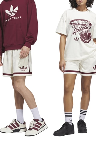 Short de baloncesto loose Originals - Marfil