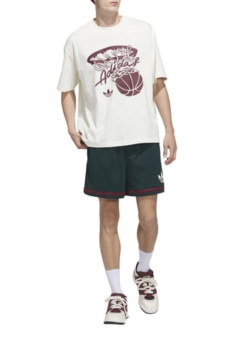 Short de baloncesto loose Originals - Verde oscuro