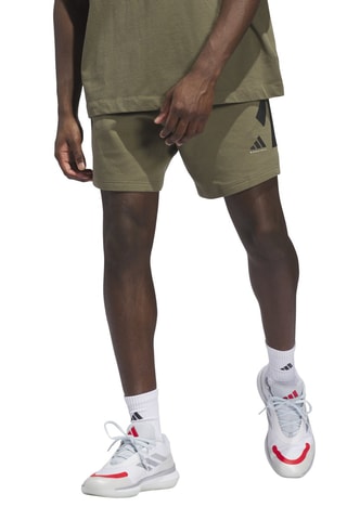Short de baloncesto loose Spacer - Verde oliva