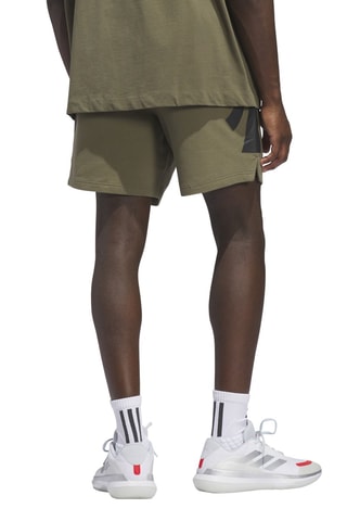 Short de baloncesto loose Spacer - Verde oliva