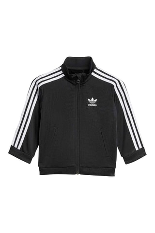 Chaqueta y pantalón regular fit Adicolor - Negro y blanco