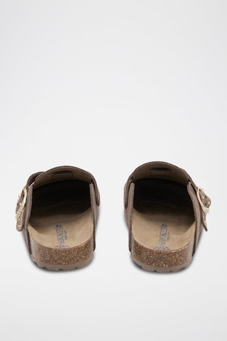 Sabots en cuir - Marron