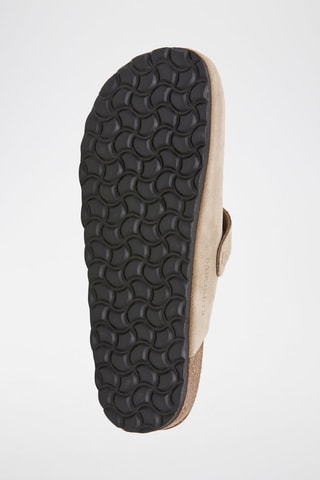 Sabots en nubuck - Marron